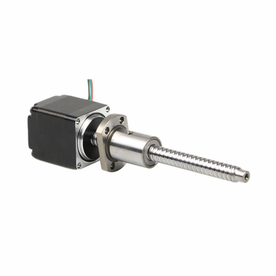 Jkongmotor NEMA 8/11/14/17/23/24/34 T5/T8/T10 লিড স্ক্রু স্টেপ মোটর সহ ট্রাপিজয়েডাল থ্রেড স্ক্রু লিনিয়ার স্টেপার মোটর