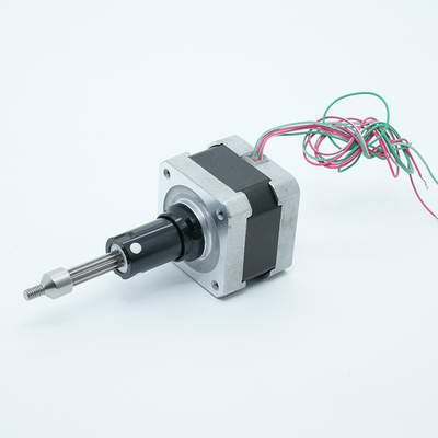Jkongmotor NEMA 8/11/14/17/23/24/34 T5/T8/T10 লিড স্ক্রু স্টেপ মোটর সহ ট্রাপিজয়েডাল থ্রেড স্ক্রু লিনিয়ার স্টেপার মোটর