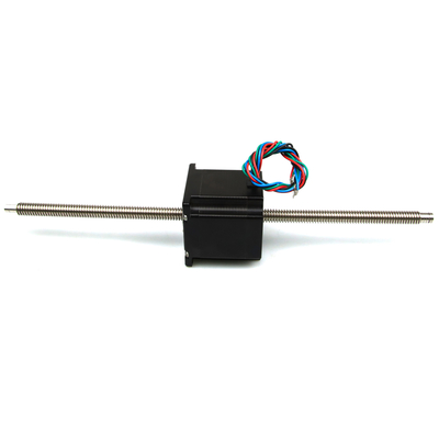 Jkongmotor NEMA 8/11/14/17/23/24/34 T5/T8/T10 লিড স্ক্রু স্টেপ মোটর সহ ট্রাপিজয়েডাল থ্রেড স্ক্রু লিনিয়ার স্টেপার মোটর