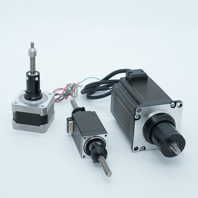 Jkongmotor 12V 24V NEMA 8 11 17 23 24 34 42 52 মিনি মাইক্রো বল স্ক্রু ব্রেক সহ রেখাযুক্ত গিয়ারযুক্ত ক্লোজড লুপ স্টেপার মোটর
