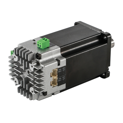 Jkongmotor 3000rpm 20W থেকে 750W Canopen RS485 ইন্টিগ্রেটেড ডিসি সার্ভো মোটর টেক্সটাইল মেশিনের জন্য 17 বিট এনকোডার সহ