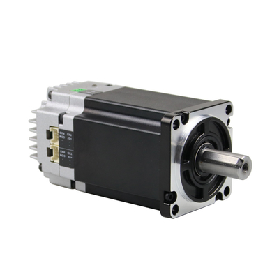 Jkongmotor ইন্টিগ্রেটেড ডিসি সার্ভো মোটর 24 36V 0.45nm 3000rpm 57X57mm 140W ডিসি সার্ভো মোটর সঙ্গে RS485 টেক্সটাইল জন্য Canopen