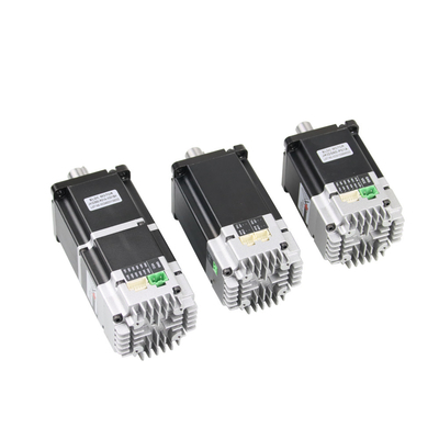 Jkongmotor ইন্টিগ্রেটেড ডিসি সার্ভো মোটর 24 36V 0.45nm 3000rpm 57X57mm 140W ডিসি সার্ভো মোটর সঙ্গে RS485 টেক্সটাইল জন্য Canopen