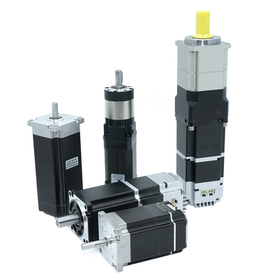 Jkongmotor 0.64N.m 200W RS485 Canopen Ethercat ইন্টিগ্রেটেড সার্ভো মোটর ড্রাইভারের সাথে ব্রাশহীন ডিসি সার্ভো মোটর গিয়ারবক্স সহ