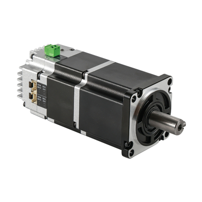 Jkongmotor 48VDC 1.27nm 400W RS485 Canopen DC ইন্টিগ্রেটেড সার্ভো মোটর ড্রাইভারের সাথে ব্রেক বা গিয়ারবক্সের সাথে