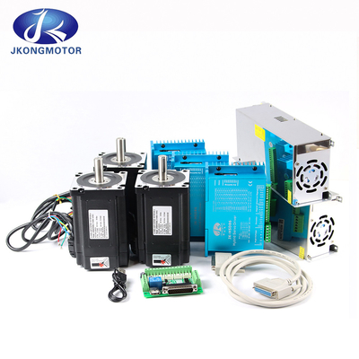 Jkongmotor Nema 11 17 23 24 34 ক্লোজ লুপ হাইব্রিড সেট এনকোডার / ব্রেক / গিয়ারবক্স সহ ইন্টিগ্রেটেড ক্লোজ লুপ স্টেপার মোটর