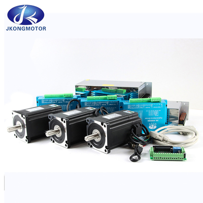 Jkongmotor উচ্চ টর্ক 12Nm Nema34 ক্লোজড লুপ লিনিয়ার স্টেপার মোটর সঙ্গে এনকোডার এবং ড্রাইভার সঙ্গে সেক্স মেশিনের জন্য