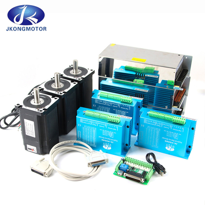 Jkongmotor উচ্চ টর্ক 12Nm Nema34 ক্লোজড লুপ লিনিয়ার স্টেপার মোটর সঙ্গে এনকোডার এবং ড্রাইভার সঙ্গে সেক্স মেশিনের জন্য