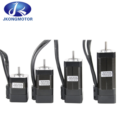 Jkongmotor OEM ODM 12V 24V 36V BLDC মোটর ব্রাশহীন মোটর ডিসি মোটর বেবি কোলে এনকোডার সহ JK42BLS01-X023