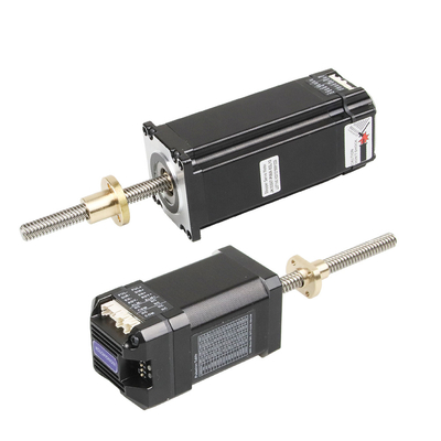 Jkongmotor 42mm 57mm 86mm ইন্টিগ্রেটেড স্টেপার মোটর ড্রাইভারের সাথে একসাথে ইমপলস টাইপ ওপেন-লুপ / ক্লোজড-লুপ স্টেপার মোটর