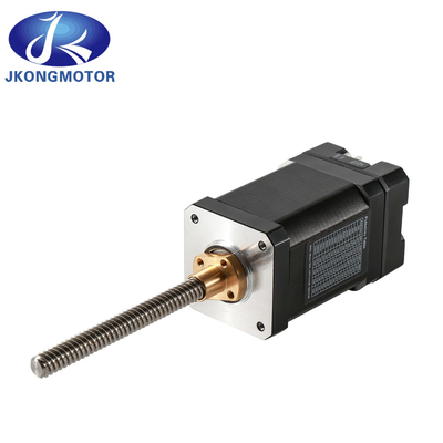Jkongmotor চীনা কারখানা Nema8 11 14 16 17 23 24 34 3D প্রিন্টারের জন্য লিড স্ক্রু সহ লিনিয়ার স্টেপার মোটর