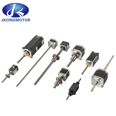 Jkongmotor চীনা কারখানা Nema8 11 14 16 17 23 24 34 3D প্রিন্টারের জন্য লিড স্ক্রু সহ লিনিয়ার স্টেপার মোটর