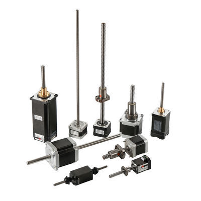 Jkongmotor বল স্ক্রু মোটর 2.8A 23HS10028-SFU1204 স্ক্রু 300mm Nema23 সিএনসি কৃমি লিনিয়ার গাইড বল স্ক্রু মোটর জন্য স্টেপার মোটর