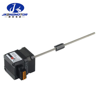 Jkongmotor Nema 17 সঠিক লিনিয়ার মোশন সিস্টেম লিনিয়ার স্টেপার মোটর সাথে চিপ মাউন্টিং অ্যাকচুয়েটরের জন্য ইন্টিগ্রেটেড ড্রাইভার