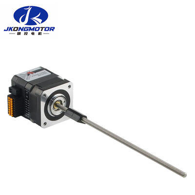 Jkongmotor Nema 17 সঠিক লিনিয়ার মোশন সিস্টেম লিনিয়ার স্টেপার মোটর সাথে চিপ মাউন্টিং অ্যাকচুয়েটরের জন্য ইন্টিগ্রেটেড ড্রাইভার