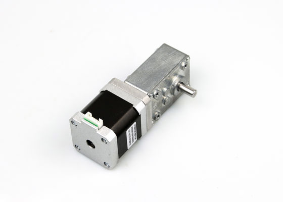 ক্যামেরা ট্র্যাক পজিশনিং এর জন্য Nema17 5.5kg.Cm 1.5A Worm Gear Servo Motor