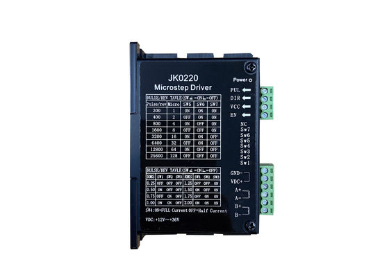 36vdc 3A NEMA 17 2 ফেজ স্টেপার মোটর ড্রাইভার JK0220