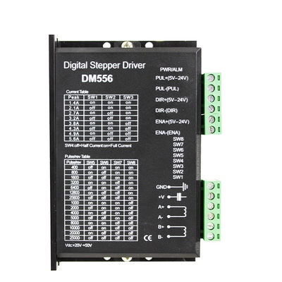 ROHS 50VDC Dm556 Stepper মোটর ড্রাইভার Nema24 Nema23 এর জন্য