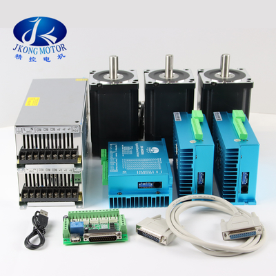 Cnc প্লাজমা 3 অক্ষ 13Nm Nema34 বন্ধ লুপ স্টেপার মোটর