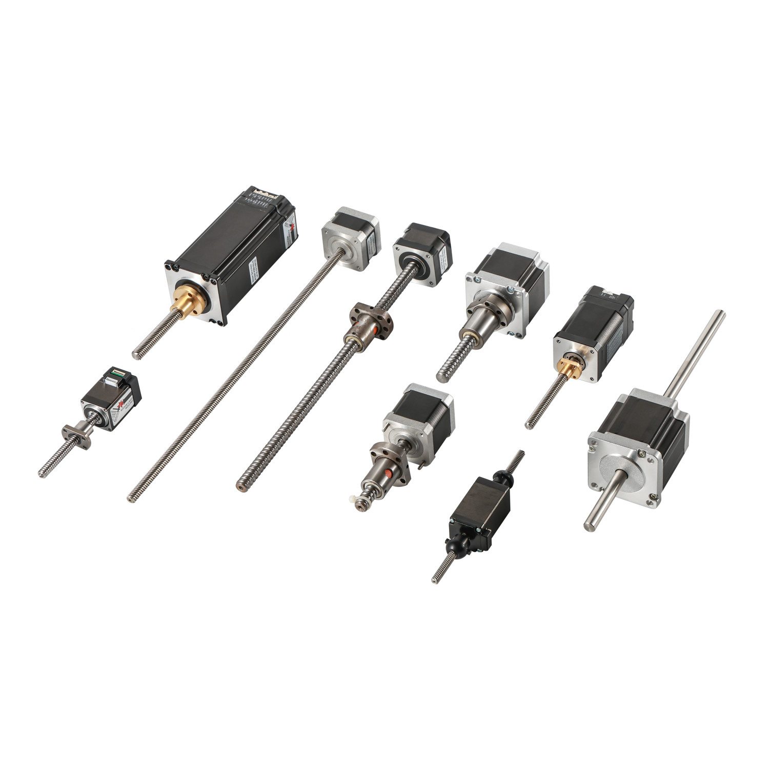 Jkongmotor 12V 24V NEMA 8 11 17 23 24 34 42 52 মিনি মাইক্রো বল স্ক্রু ব্রেক সহ রেখাযুক্ত গিয়ারযুক্ত ক্লোজড লুপ স্টেপার মোটর