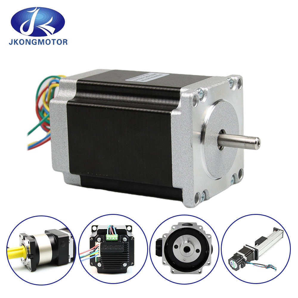 Jkongmotor উচ্চ টর্ক NEMA 17/23/34 টাইপ 86bygh 450A/450b/450c সিএনসি রাউটার মেশিনের জন্য বন্ধ লুপ স্টেপার মোটর