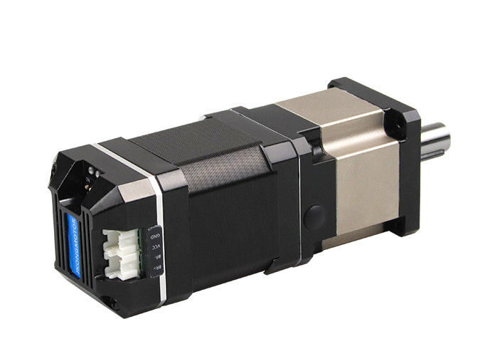 Jkongmotor 42mm Nema 17 স্টেপার মোটর 24VDC বন্ধ লুপ সিস্টেম 2 ফেজ ইন্টিগ্রেটেড ড্রাইভ স্টেপার মোটর
