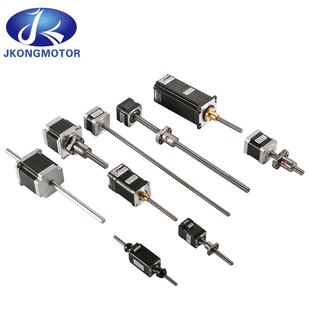 Jkongmotor OEM ODM Good Price Nema 8 11 14 16 17 23 24 34 নন-ক্যাপটিভ নন-ক্যাপটিভ লো স্পিড ইলেকট্রিক সাইড লিনিয়ার অ্যাকুয়েটর স্টেপার মোটর
