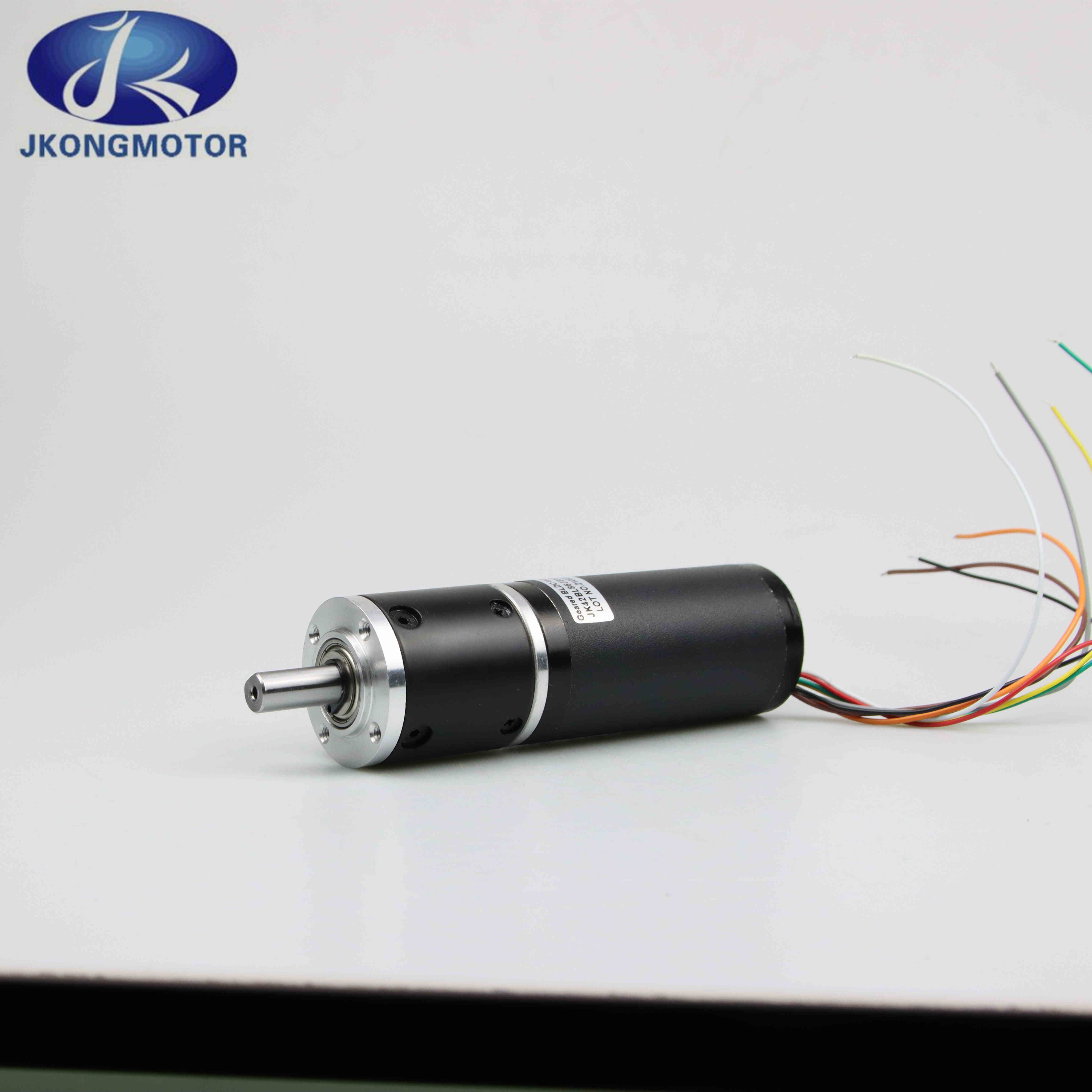 উচ্চ কার্যক্ষমতা 24V 4000rpm Nema Bldc মোটর বৈদ্যুতিকভাবে কম্যুটেড