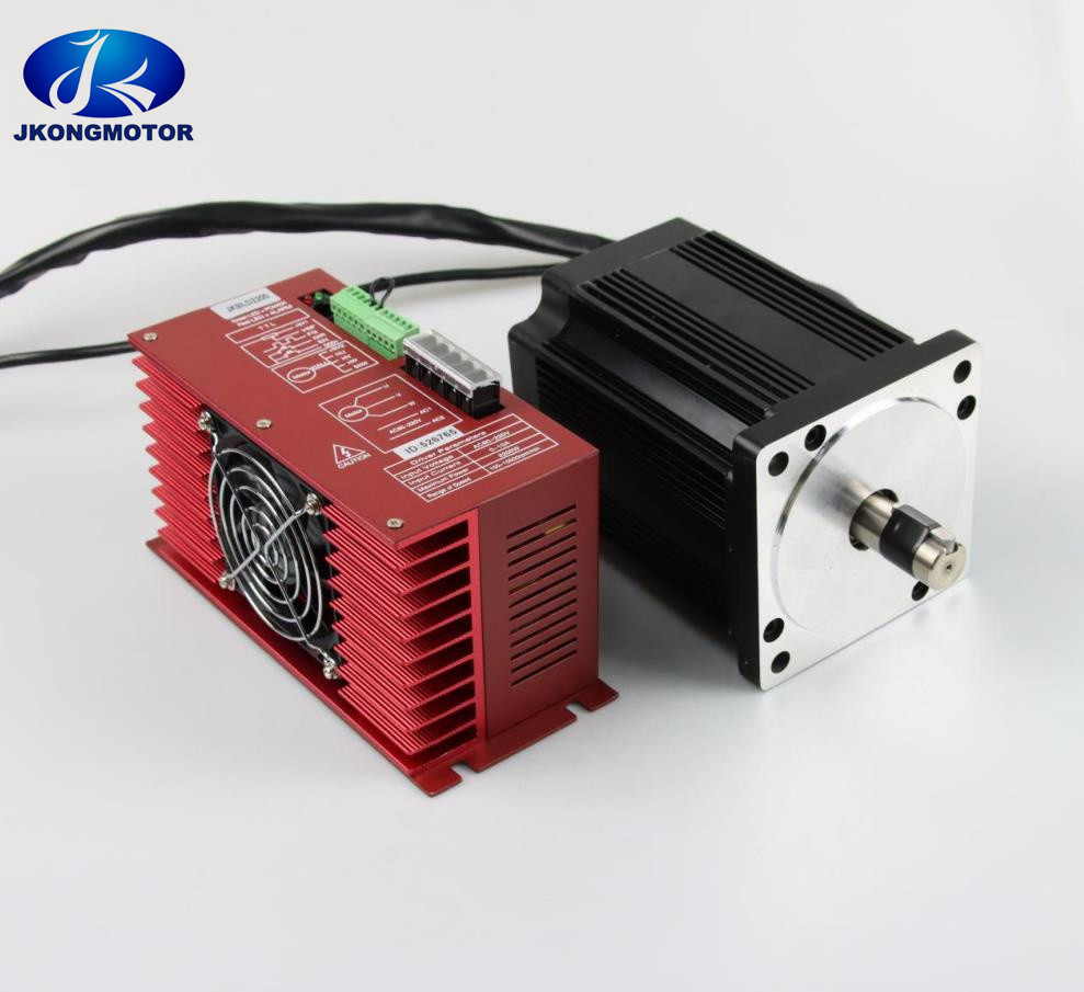 অটোমেশন শিল্পের জন্য 10KW 48V 130mm ব্রাশলেস ডিসি মোটর