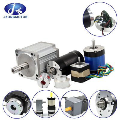 Jkongmotor Bldc ইঞ্জিন 24v 12v মাইক্রো ডিসি মোটর 56mm 3500rpm OEM কাস্টম ড্রাইভার এনকোডার ব্রাশহীন মোটর