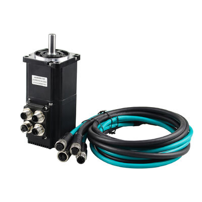 Jkongmotor জলরোধী IP65 RS485 CANopen OEM ODM ইন্টিগ্রেটেড ডিসি সার্ভো মোটর Nema 17 23 24 34 ইন্টিগ্রেটেড বিল্ট ইন ড্রাইভার সহ ব্রাশহীন Bldc সার্ভো মোটর